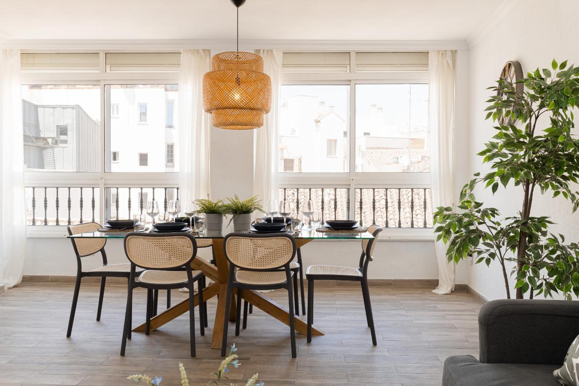 말라가 C103 - Sunny Terrace, Old Town Views 아파트 외부 사진